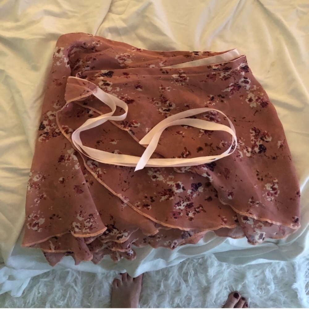 RESERVED listing pink ballet skirt